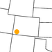 kleine Landkarte Colorado Mesa Verde