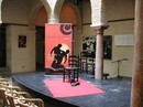 typische Flamenco-Bühne