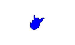 Landkarte West Virginia