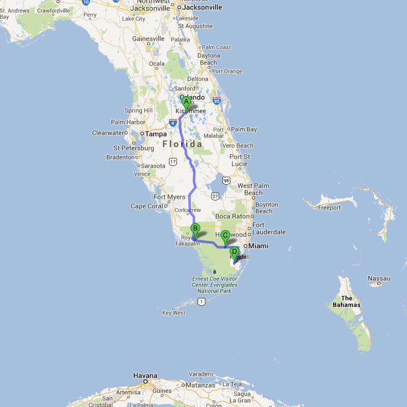 24-04-2008, Karte erzeugt mit Hilfe von Google Maps